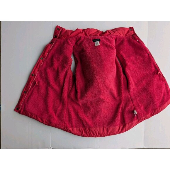 J Crew Full Zip Insulated Down Puffer Vest, Pink, Women Size S down fill - Picture 3 of 10